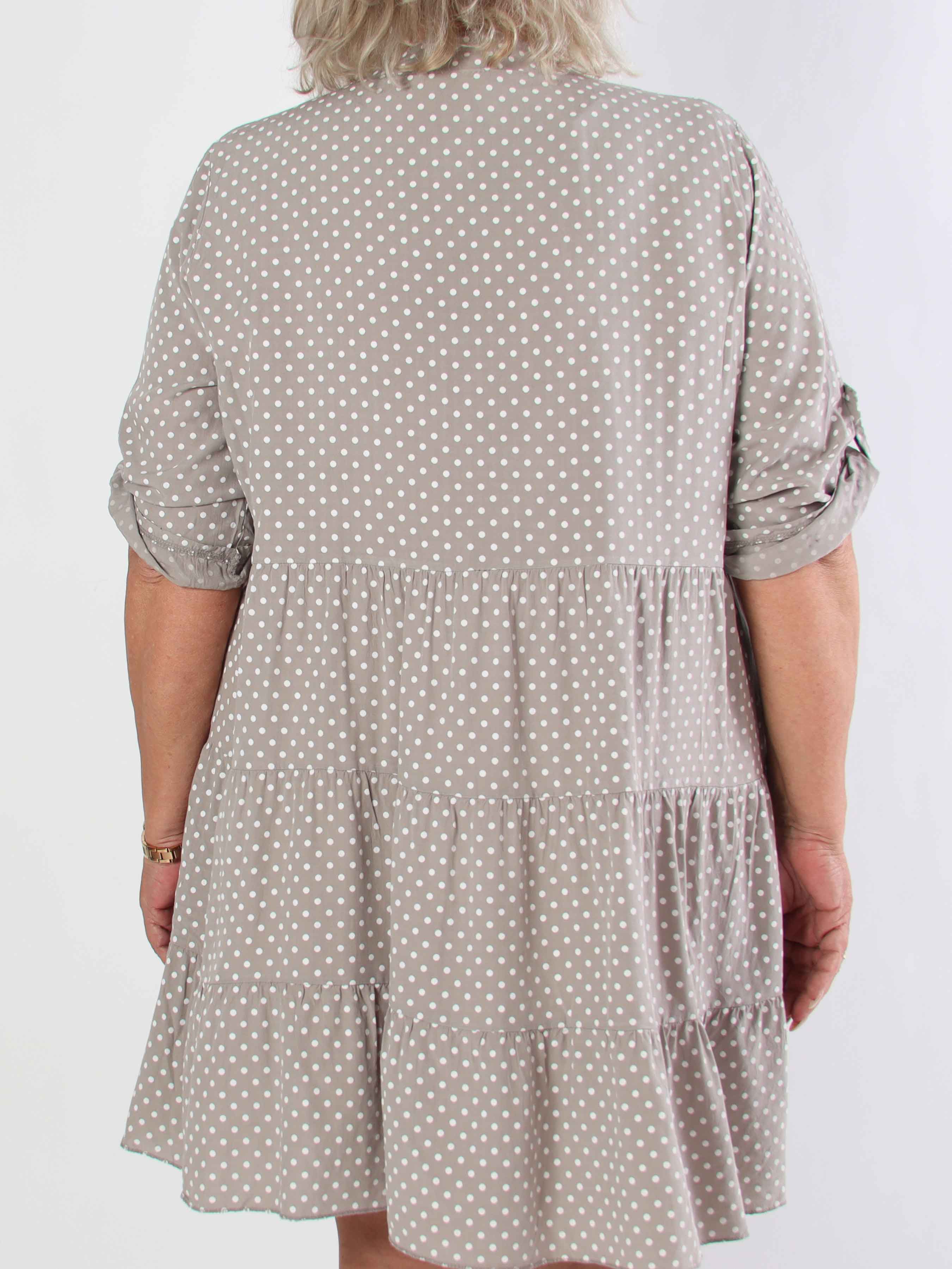 Dotti Short - Kort kjole med lag på lag look i viskose